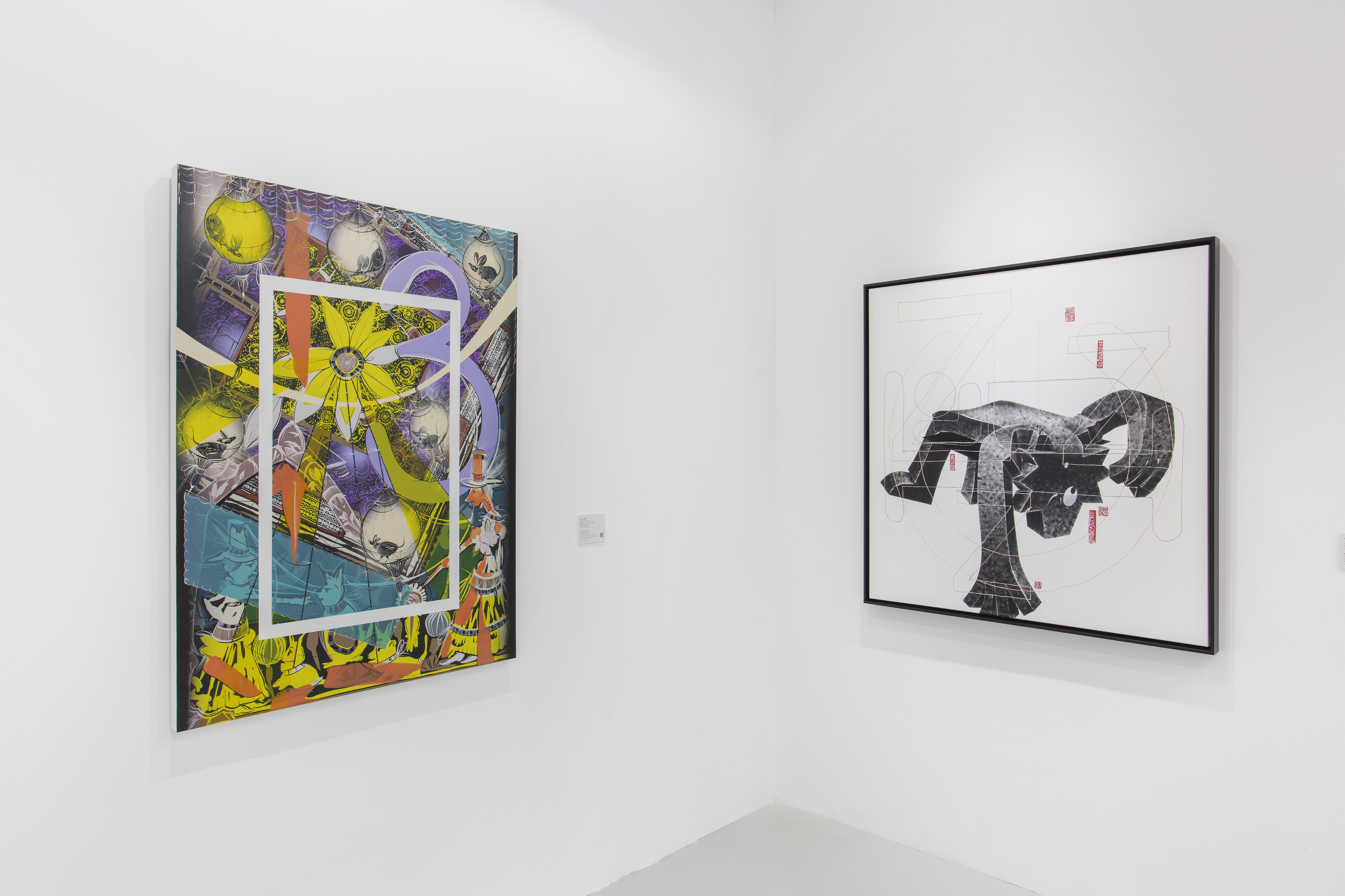 Installation view of Levy Gorvy's booth at ART021 Shanghai