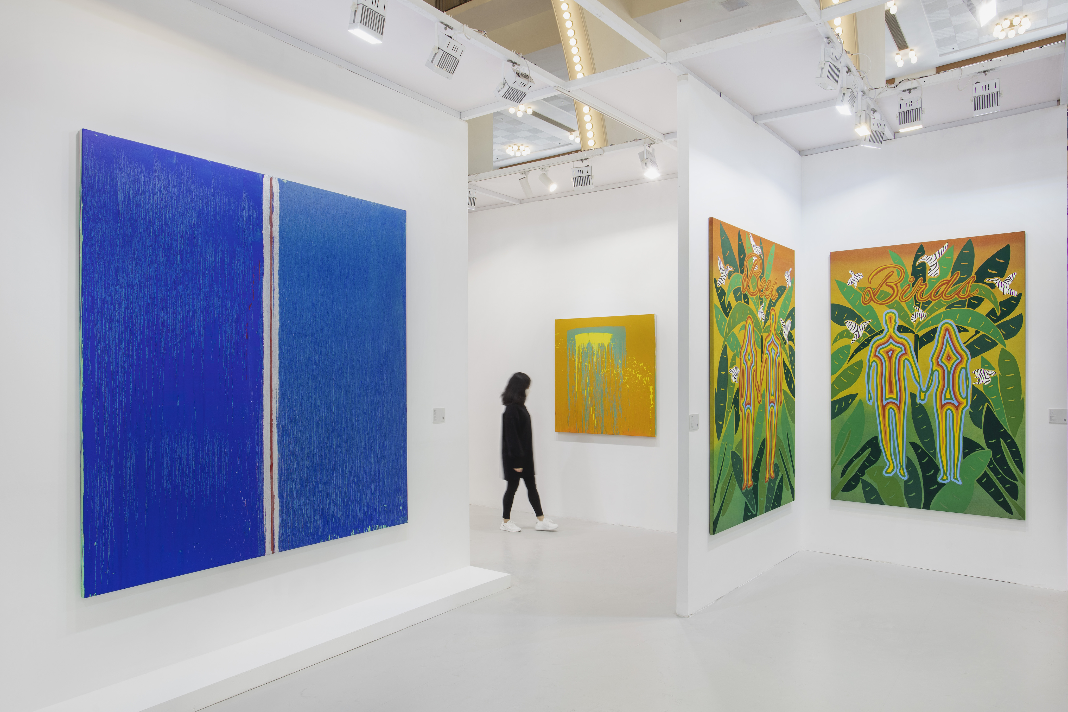 Installation view of Levy Gorvy's booth at ART021 Shanghai