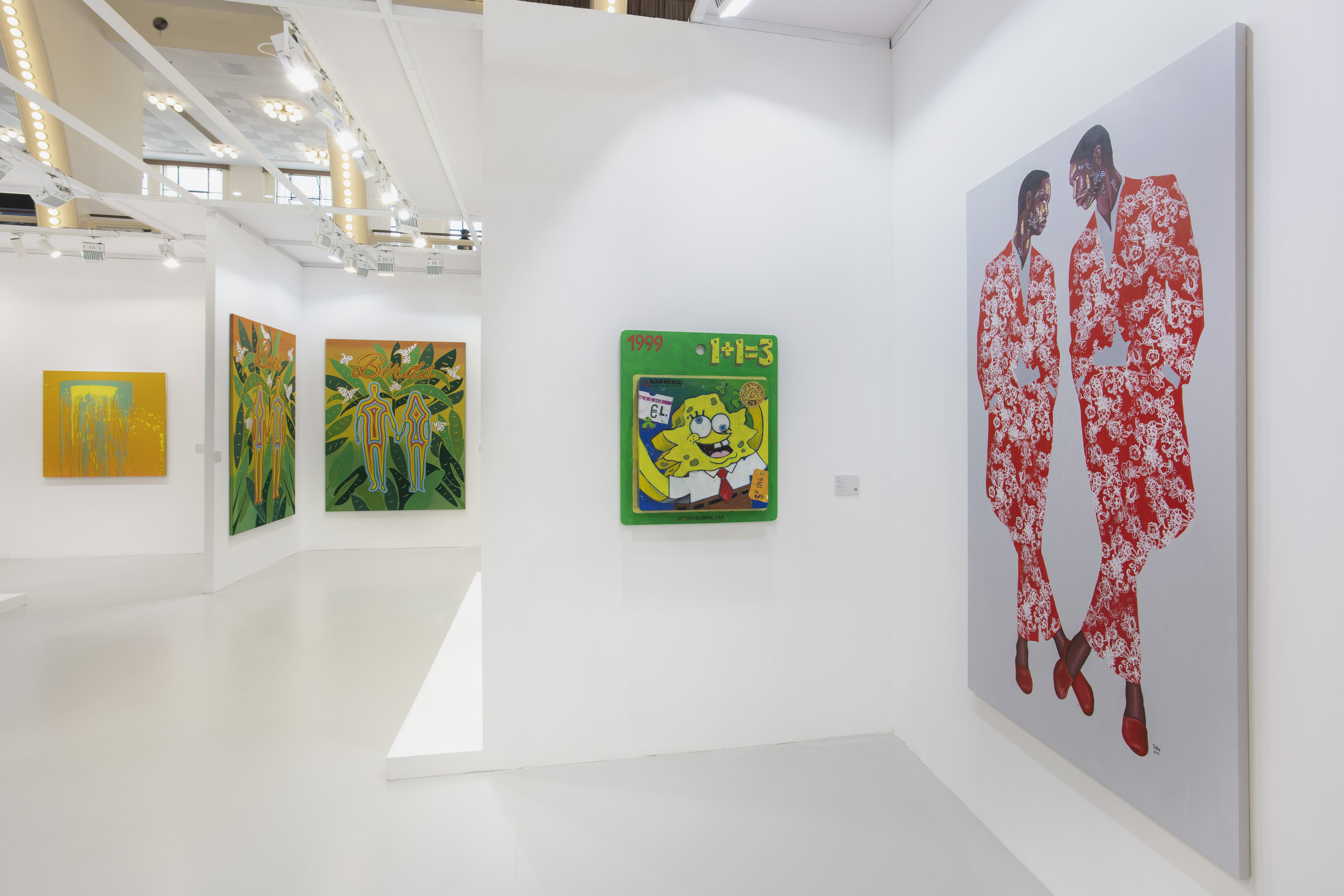 Installation view of Levy Gorvy's booth at ART021 Shanghai