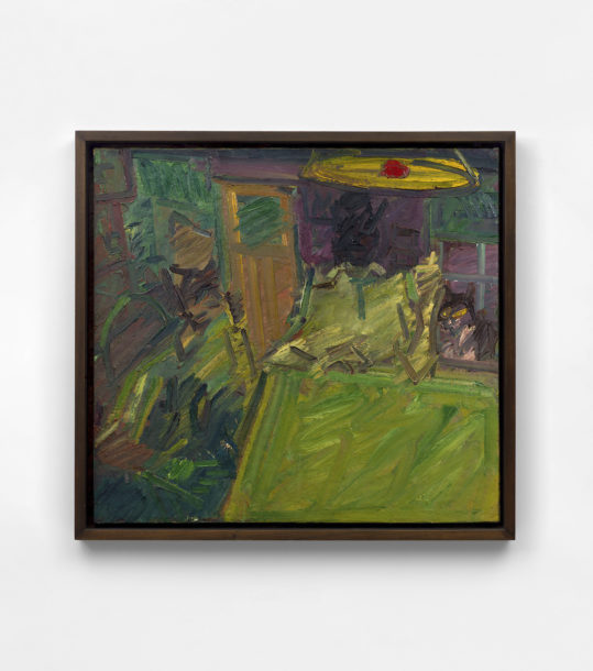 Frank Auerbach's painting Interior Vincent Terrace II