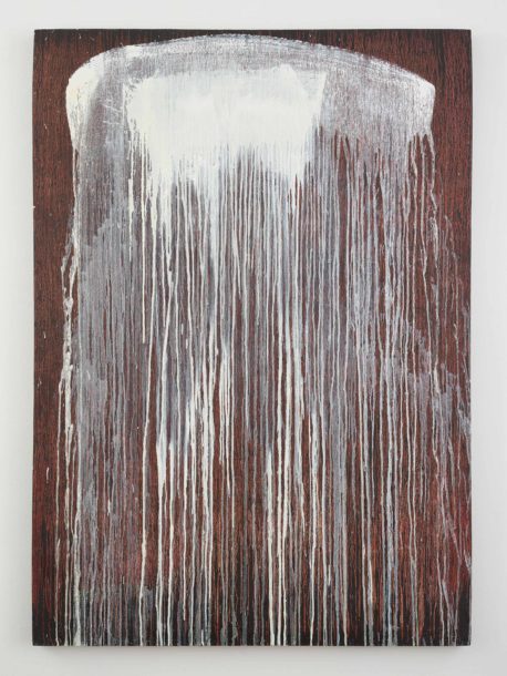 Image of Pat Steir's painting Florida Waterfall Mark Curve