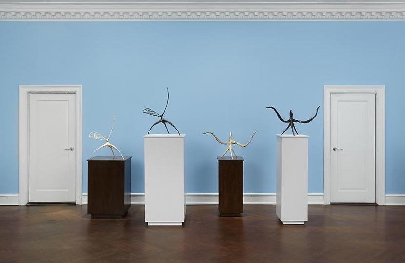 Installation view of the exhibition Calder: The Complete Bronzes