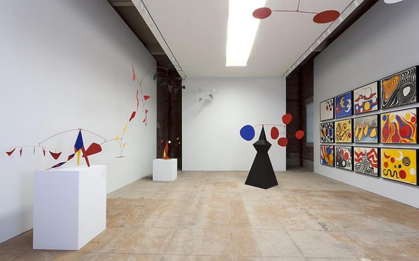 Installation view of the exhibition Alexander Calder