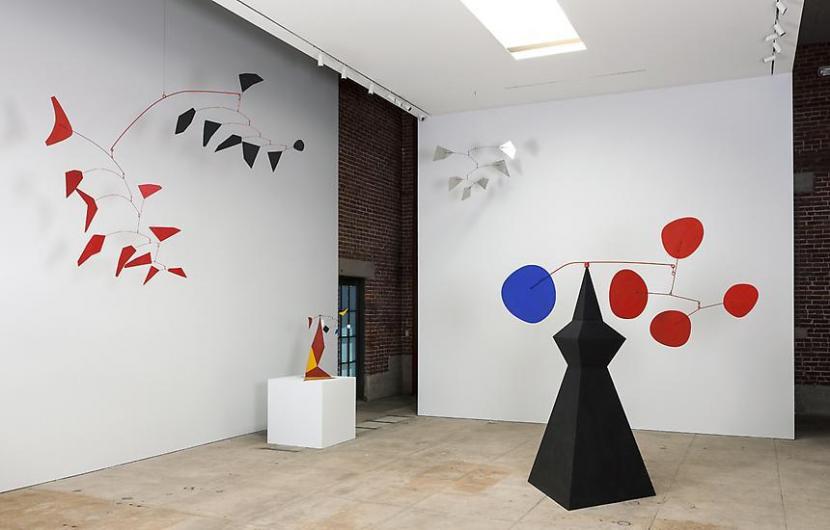 Installation view of the exhibition Alexander Calder