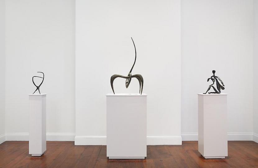 Installation view of the exhibition Calder: The Complete Bronzes