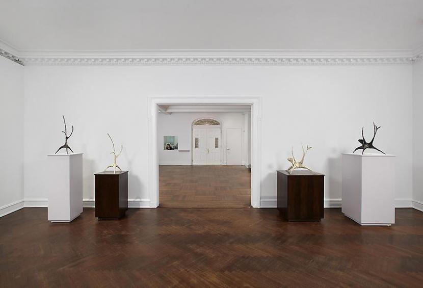 Installation view of the exhibition Calder: The Complete Bronzes