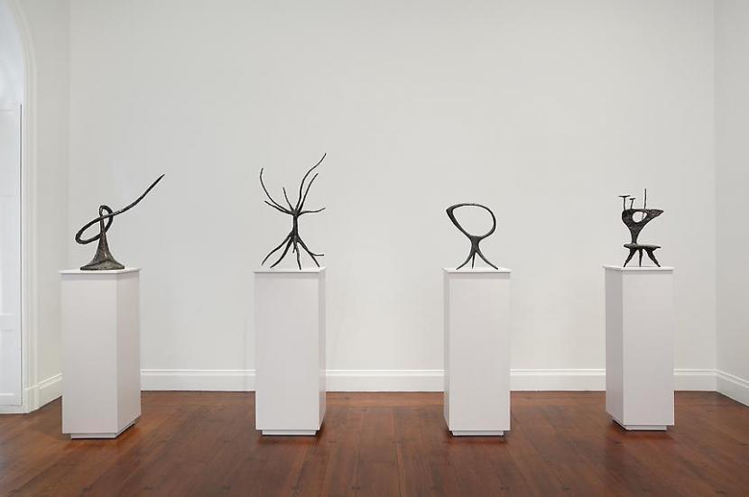 Installation view of the exhibition Calder: The Complete Bronzes