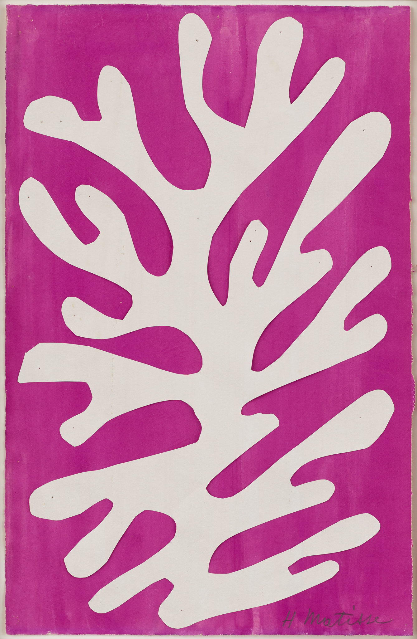 Henri Matisse's work Arbre de neige, 1947